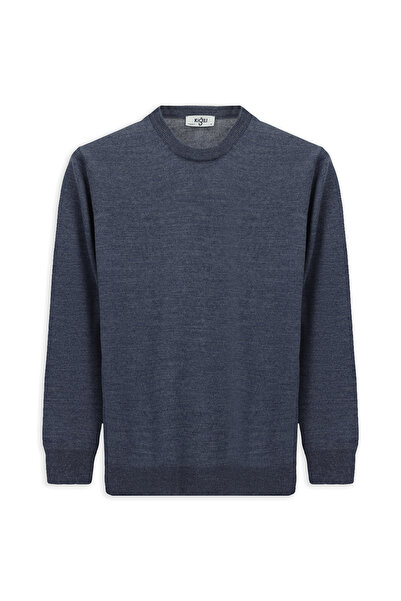Kiğılı Crew Neck Regular Fit Wool Knitted Sweater