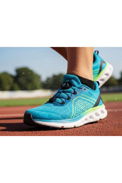 Rebuwo Siyah Akıllı Ayakkabı Bağcığı – Otomatik Sıkma Sistemi ile Spor ve Günlük Kullanım
