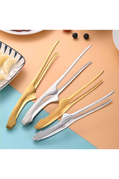 ARVALE Sihirli Şef Cımbız Maşası - Yere Temas Etmez Kirletmez Özellikli 23 CM...