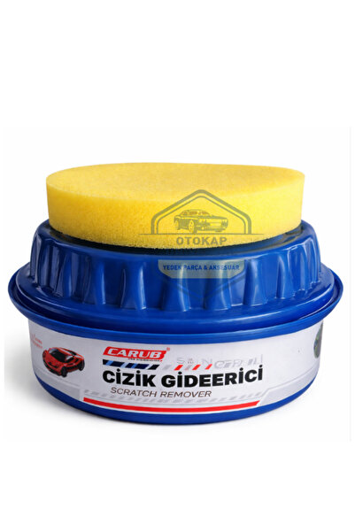 KAPOTO Pasta Cila Oto Çizik Giderici Süngerli Boya Koruma Parlatıcı Wax 230 Ml