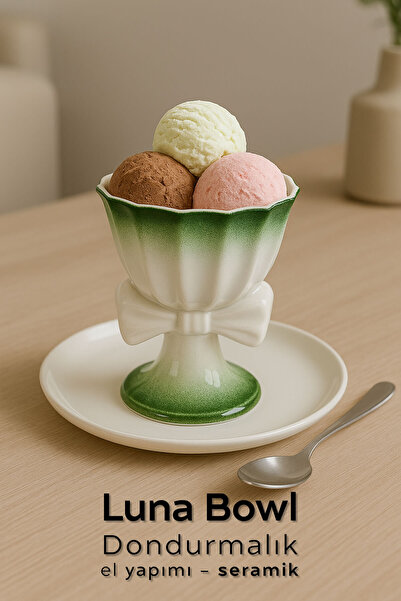 ARVALE وعاء لونا بول للآيس كريم من السيراميك |   وعاء أنيق ملون بألوان الباست...