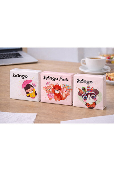 ARVALE Pango 3-Ply Soft Textured Napkins 3-Pack – 40 Pieces in Each Pack