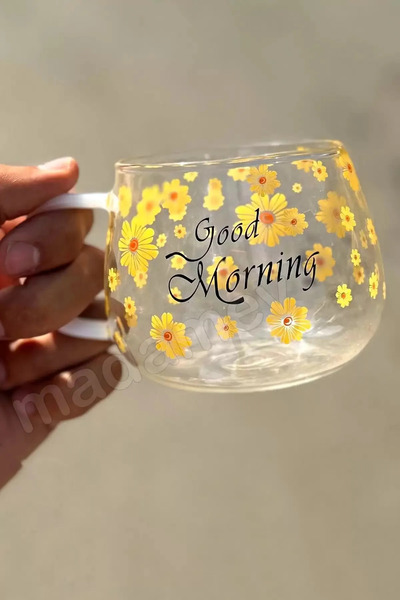 ARVALE بيري 2 قطعة البورسليكات يمكن الاتصال النار الأزهار القدح كوب 450 مللي ...