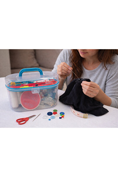 ARVALE Profesyonel Dikiş Kutu Seti – Taşınabilir Çok Amaçlı Terzi Seti