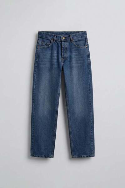 ablukaonline Blugi pentru bărbați, albastru închis