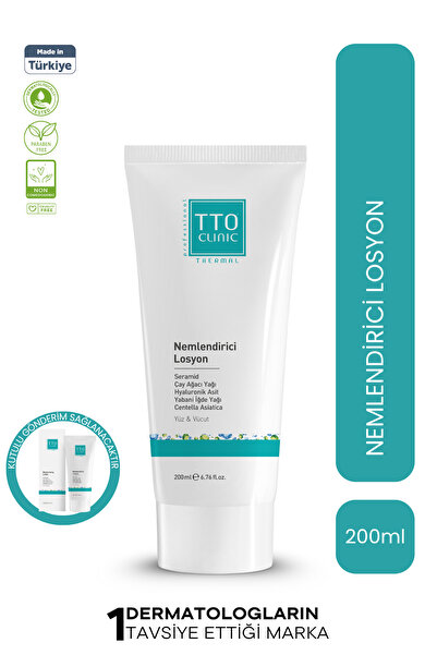 TTO 200ml Moisturizing Lotion - Ceramide Tea Tree Oil Centelle