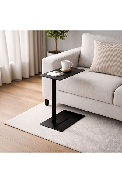 Artepera Lift Metal C Sehpa, Dekoratif Yan Sehpa, Modern Tasarım