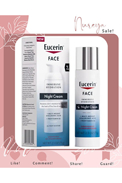 Eucerin -Immersive Hydration Night Cream 2.5oz