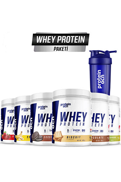 Proteinocean Whey Protein™ Paketi - 6lı Paket - 400g x 6 Adet