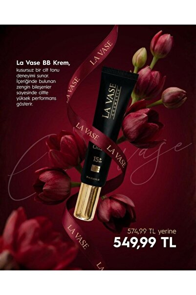 La Vase BB Cream-SPF 15 korumalı-Light