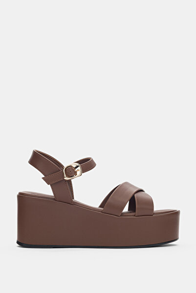 selin shoes Bonnie križni remen Vezivanje oko zglobova zlatni detaljni ženski...