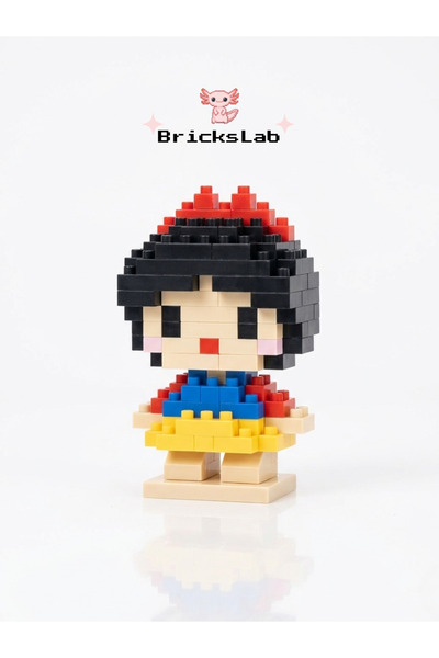 Bricks Mini Pamuk Prenses Yapboz 3D Puzzle Figür