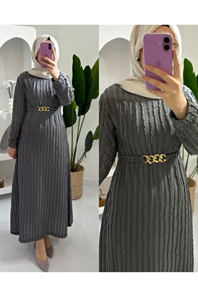 STİLSEN TESETTÜR BOYDAN ELBİSE