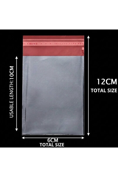 Choice 100pcs 6x12cm-Total Size 100pcs/lot Transparent Self Adhesive Seal Bag...