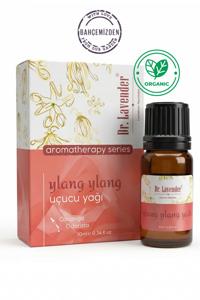 Dr.Lavender زيت يلانج يلانج العطري الطبيعي للعلاج العطري - نقي 100%، سلسلة 10 مل
