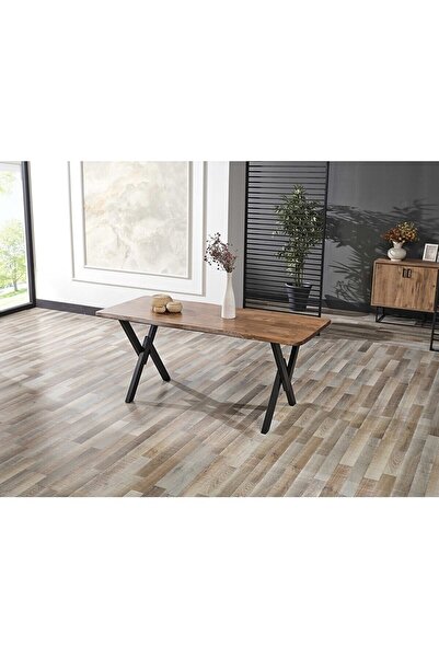 Sağıroğlu Ahşap 6 Kişilik Yemek Masası 80x180