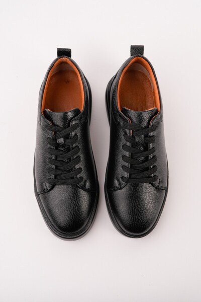 MUGGO LEONS piele naturală pentru bărbați, cu talpă groasă, cu șireturi, casu...