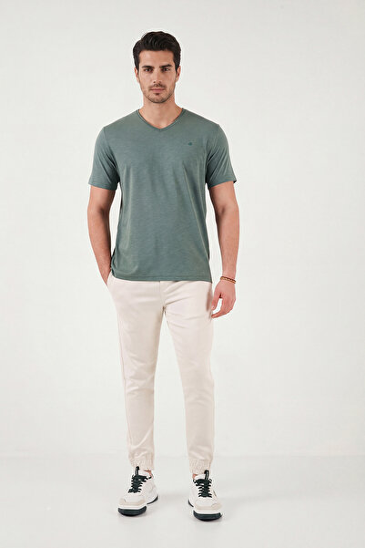 Buratti Cotton Slim Fit V-Neck t Shirt Men's t Shirt 5902719