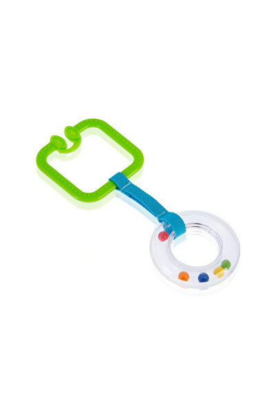 Babyjem Çıngıraklı Puset Halkası 877 Yeşil