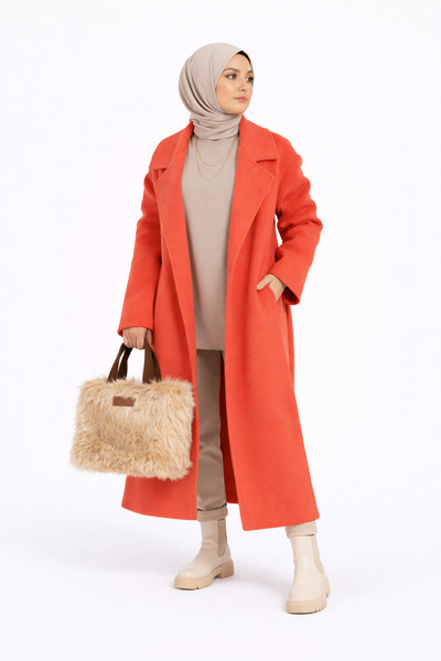 Puledro Kadın Oversize Kaban