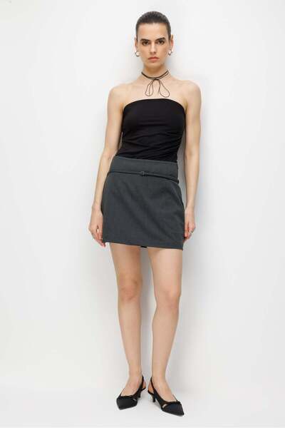 Mixray 2048 Pachet de curea bucăți groși pentru femei, fustă pantalon scurtă ...