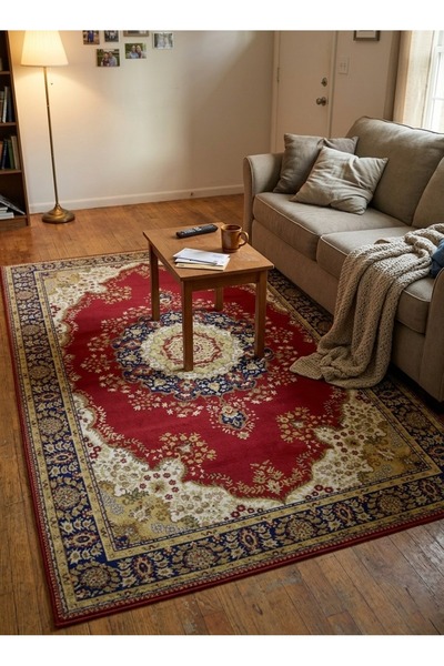 Al Kaffary Carpet سجادة بشاير تقليدية مستوحاة من التراث السعودي، مثالية لغرف ...