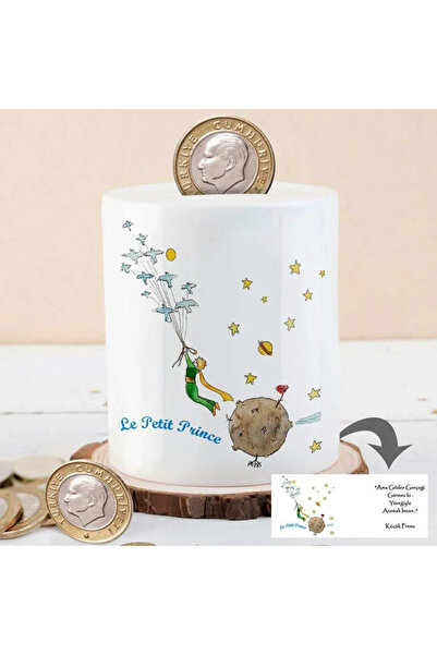 Genel Markalar Kuşla Uçan Küçük Prens Para Birikim Kumbarası-73844