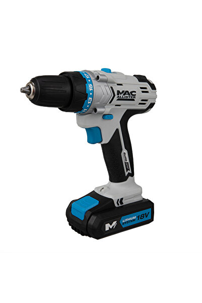 Mac Allister MSCD18-Li-2 Li-İon Çift Akülü Darbeli Matkap 18V 1,5A