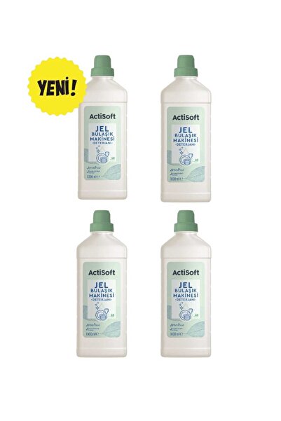 actisoft Bitkisel Özlü Jel Bulaşık Makinesi Deterjanı Klor ve Fosfat İçermez ...