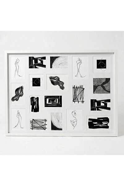 GOOD HOME Fotoğraf Çerçevesı Beyaz 63X83 cm