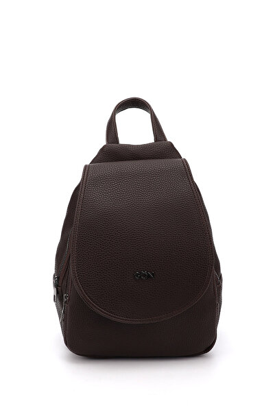 GÖNDERİ(R) حقيبة يد وحقيبة ظهر باللون البني للنساء/الفتيات