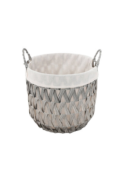 KOÇTAŞ Gri Kağıt Sepet 30x27x24 cm