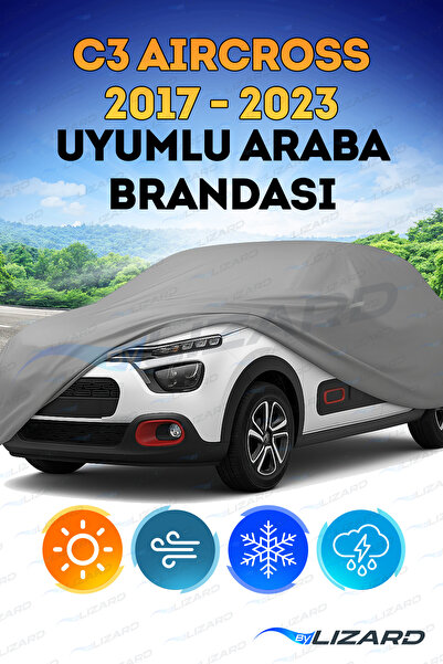 ByLizard Citroën C3 Aircross 2017 - 2023 Model Compatible Luxury Car Cover Mi...