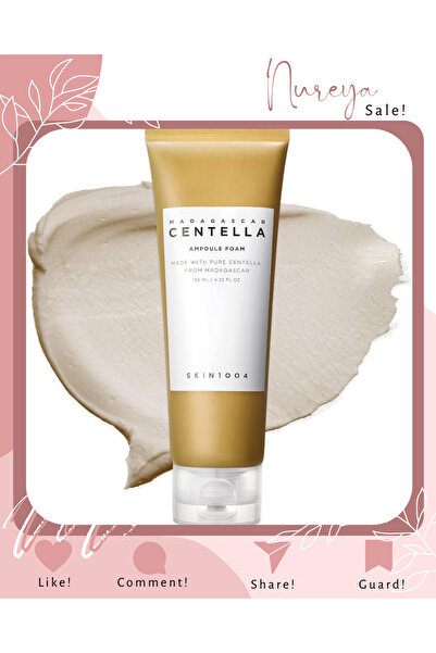 Skin1004 منظف رغوة أمبولة سنتيلا 125 مل - منظف يومي لطيف ومنخفض الحموضة للبشر...