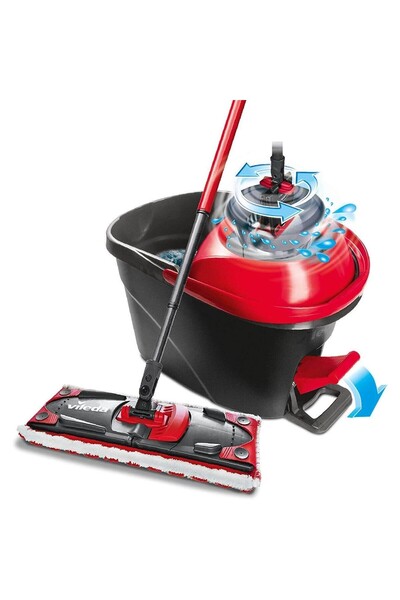 Vileda مجموعة التنظيف Ultramax Turbo 2in 1