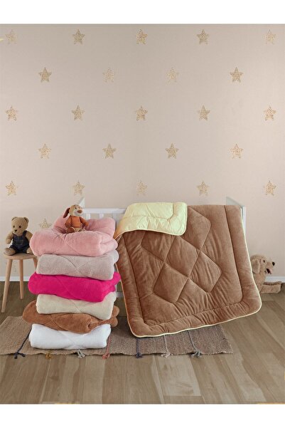 NANOSOFT لحاف أطفال ويلسوفت - بني