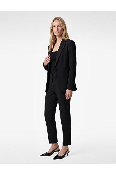 Koton Pantaloni din material textil cu croială normală cu detaliu la buzunar ...