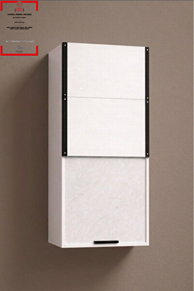 KUZEY KOMBİ PLASTİK PVC Kombi Dolabı En×Boy×Der: 40×160×58 cm Balkon İç-Dış M...