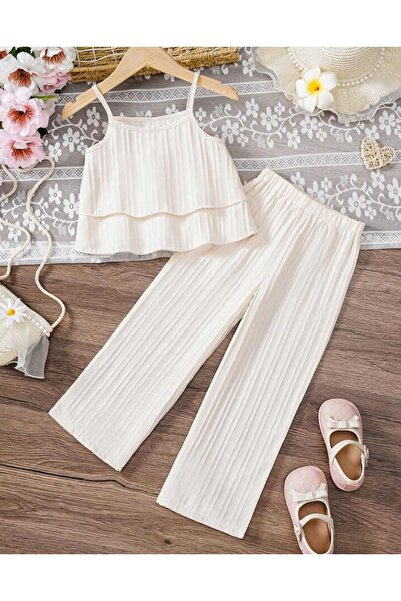 My Kids Wear Set de vară pentru fete, cool, confortabil și elegant