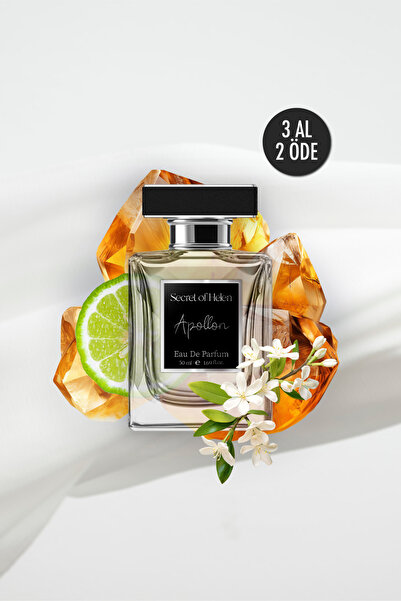 Secret of Helen Apollon EDP Erkek Parfüm, Fresh-Meyvemsi, Bergamot, Ylang-yla...