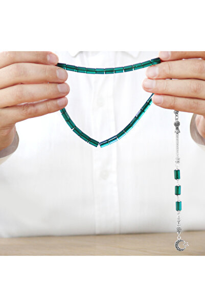 Tesbihane Κεχριμπάρι Φωτιάς - Με Μεταλλική Φούντα - Με Ειδική Συσκευασία Δώρο...