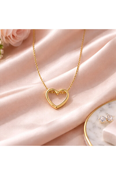 RARİ AKSESUAR Beş Parçalı Beyaz Yonca Kolye