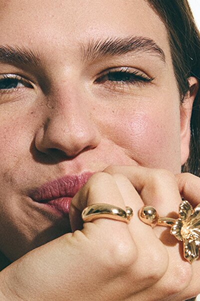 Bershka 3'lü yüzük paketi