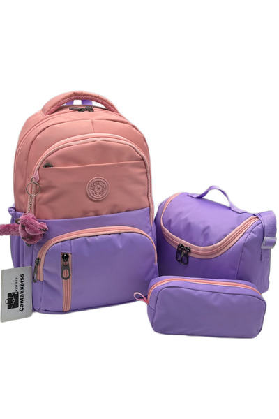 ÇantaExpress Αδιάβροχη Σχολική Τσάντα Α' Δημοτικού Σετ 3 τεμαχίων Τσάντα Δημο...