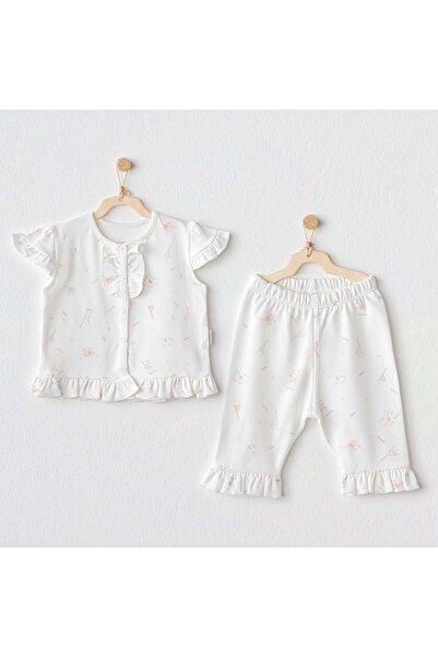 andywawa Ac25511 Love Family 2'li Bebe Takım Ekru