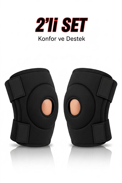 Wiforte Medikal Diz Korsesi İkili Set – Menisküs ve Patella Ligament Destekli...
