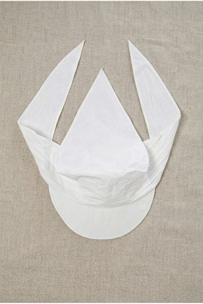 OnMyHead Bandană Juliette albă pentru femei