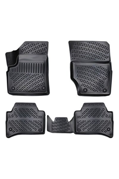 Umbrella Set covorașe auto din cauciuc, tip tavă, Volkswagen Touareg I 2002-2010