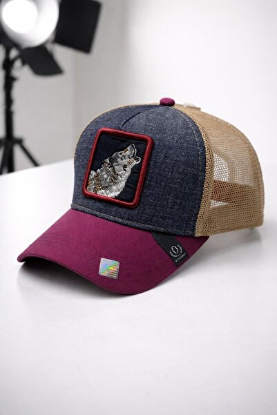 Wearflawless Șapcă unisex cu plasă cu figuri de animale, șapcă trucker, șapcă...