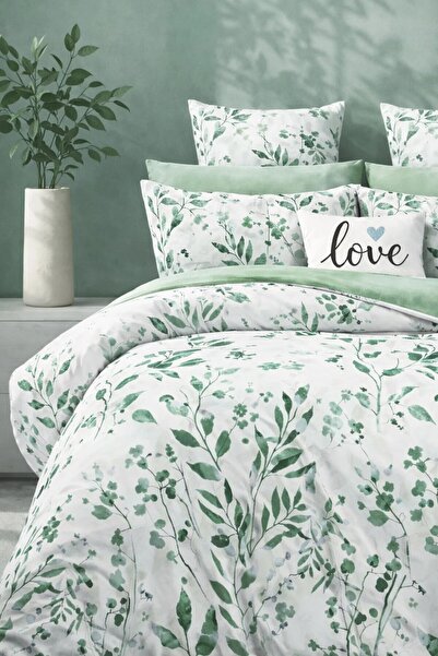 İQON Lastikli Çarşaflı Nevresim Takımı Tek Kişilik SULUBOYA ÇAĞLA